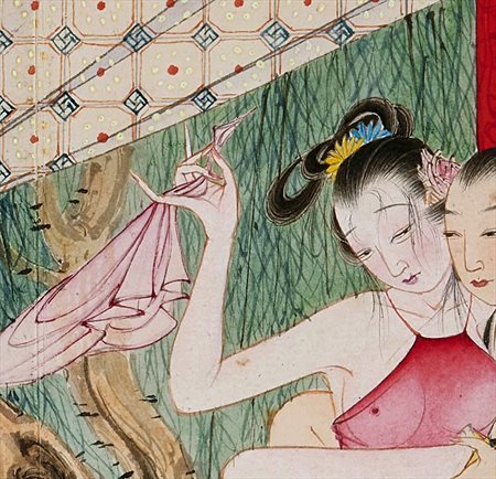 恭城-迫于无奈胡也佛画出《金瓶梅秘戏图》，却因此成名，其绘画价值不可估量